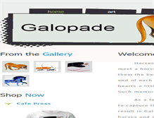 Tablet Screenshot of galopade.com